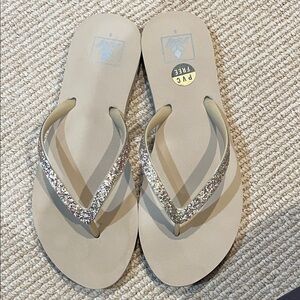 Reef Pura Vida Women's Sparkling Sandals - Cream